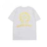 T-shirt Chrome Hearts Yellow Horseshoe White Logo - Image 2