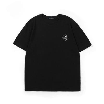 IMG17867 T-shirt Chrome Hearts Large Cross Black Logo - Image 1
