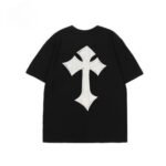 T-shirt Chrome Hearts Large Cross Black Logo - Image 2
