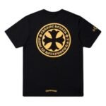 T-shirt Chrome Hearts Black Yellow Logo - Image 2