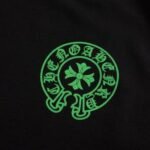 Sweatshirt Chrome Hearts Neon Green Crosses Black - Image 4