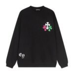 Sweatshirt Chrome Hearts Multicolor Crosses Black