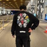 Sweatshirt Chrome Hearts Multicolor Crosses Black - Image 10