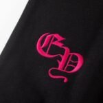 Sweatshirt Chrome Hearts Pink Horseshoe Black - Image 5