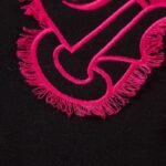 Sweatshirt Chrome Hearts Pink Horseshoe Black - Image 6