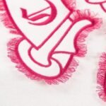 Sweatshirt Chrome Hearts Pink Horseshoe White - Image 5