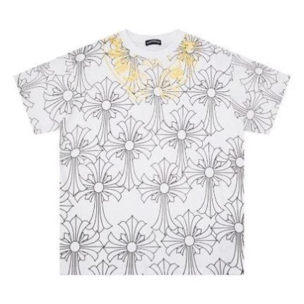 T-shirt Chrome Hearts Cross Pattern White