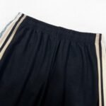 Shorts Gucci GG Stripe Trim Black - Image 5
