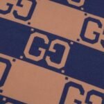 Hoodie Gucci Monogram Brown Blue - Image 7