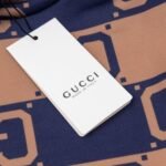 Hoodie Gucci Monogram Brown Blue - Image 8