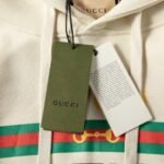 Hoodie Gucci Boutique Logo White - Image 7