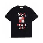 T-shirt Gucci Dans Le Vert Black
