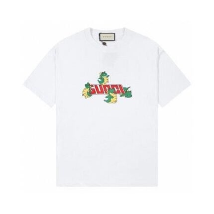 T-shirt Gucci Dino White
