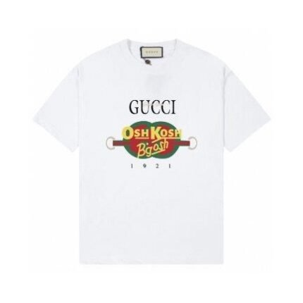 T-shirt Gucci OshKosh White