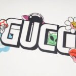 Gucci Graphic T-shirt with Cartoon White Logo - Image 4