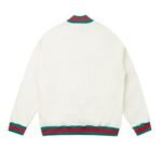 Gucci Jacket Full Zip GG Monogram Track White - Image 2