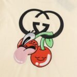 T-shirt Gucci GG Cherry White - Image 4