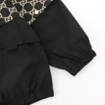 Jacket Gucci Monogram Hooded Black - Image 4