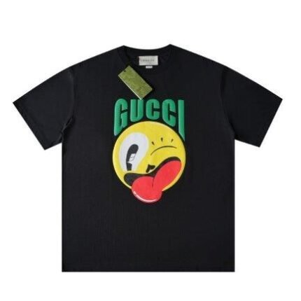 T-shirt Gucci Emoji Logo Black