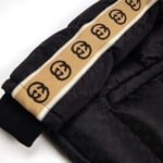 Jacket Gucci Puffer Monogram Black - Image 4