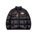 Jacket Gucci Puffer Logo Black