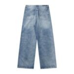 Jeans Balenciaga Striped Blue Denim - Image 2