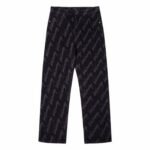 Jeans Balenciaga Script Black
