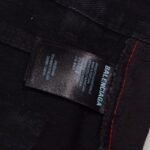 Jeans Balenciaga Script Black - Image 8