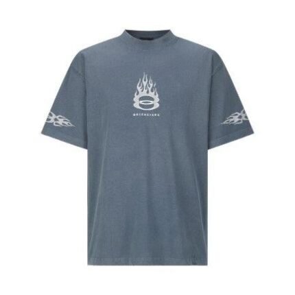 T-shirt Balenciaga Graffiti Black Oversized