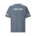 T-shirt Balenciaga Graffiti Black Oversized - Image 2