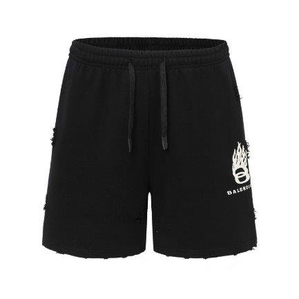 IMG18291 Shorts Balenciaga Logo Black - Image 1