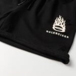 Shorts Balenciaga Logo Black - Image 6