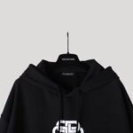 Balenciaga Classic Logo Hoodie Black - Image 5