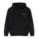 Balenciaga Classic Logo Hoodie Black