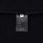 Balenciaga Classic Logo Hoodie Black - Image 8