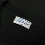 T-shirt Off-White Multi Logo Graphic Black Oversized - Image 6