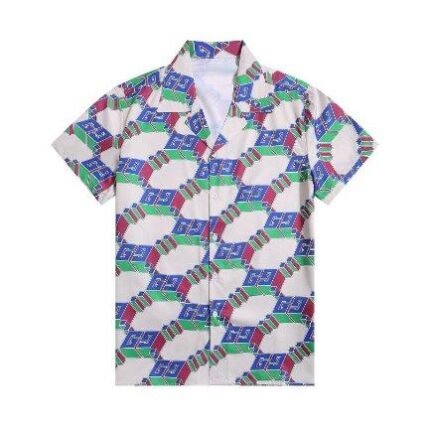 T-Shirt Gucci Multicolor GG Pattern Short Sleeve