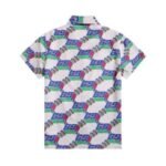 T-Shirt Gucci Multicolor GG Pattern Short Sleeve - Image 2