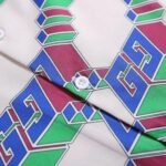 T-Shirt Gucci Multicolor GG Pattern Short Sleeve - Image 5