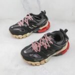 Balenciaga Track Black Grey Red - Image 3