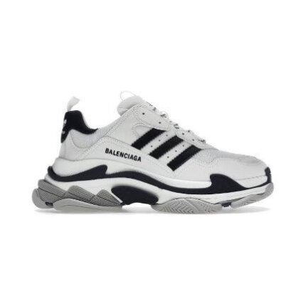 Balenciaga Adidas White Black