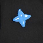 T-shirt Louis Vuitton Blue LV Logo Black - Image 3
