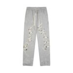 Pants Denim Tears Wishbone Skeleton Print Grey