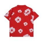 Shirt Denim Tears Circle Clouds Red - Image 2
