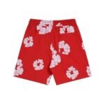 Shorts Denim Tears Circle Clouds Red - Image 2