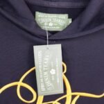 Tracksuit Denim Tears Monogram Black Gold Hoodie - Image 8