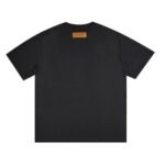 T-shirt Louis Vuitton Multicolor Monogram Drip Black - Image 2