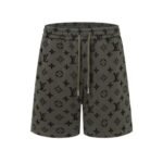Shorts Louis Vuitton Monogram Olive Green