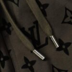 Shorts Louis Vuitton Monogram Olive Green - Image 5