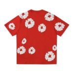 T-shirt Denim Tears White Clouds Red - Image 2